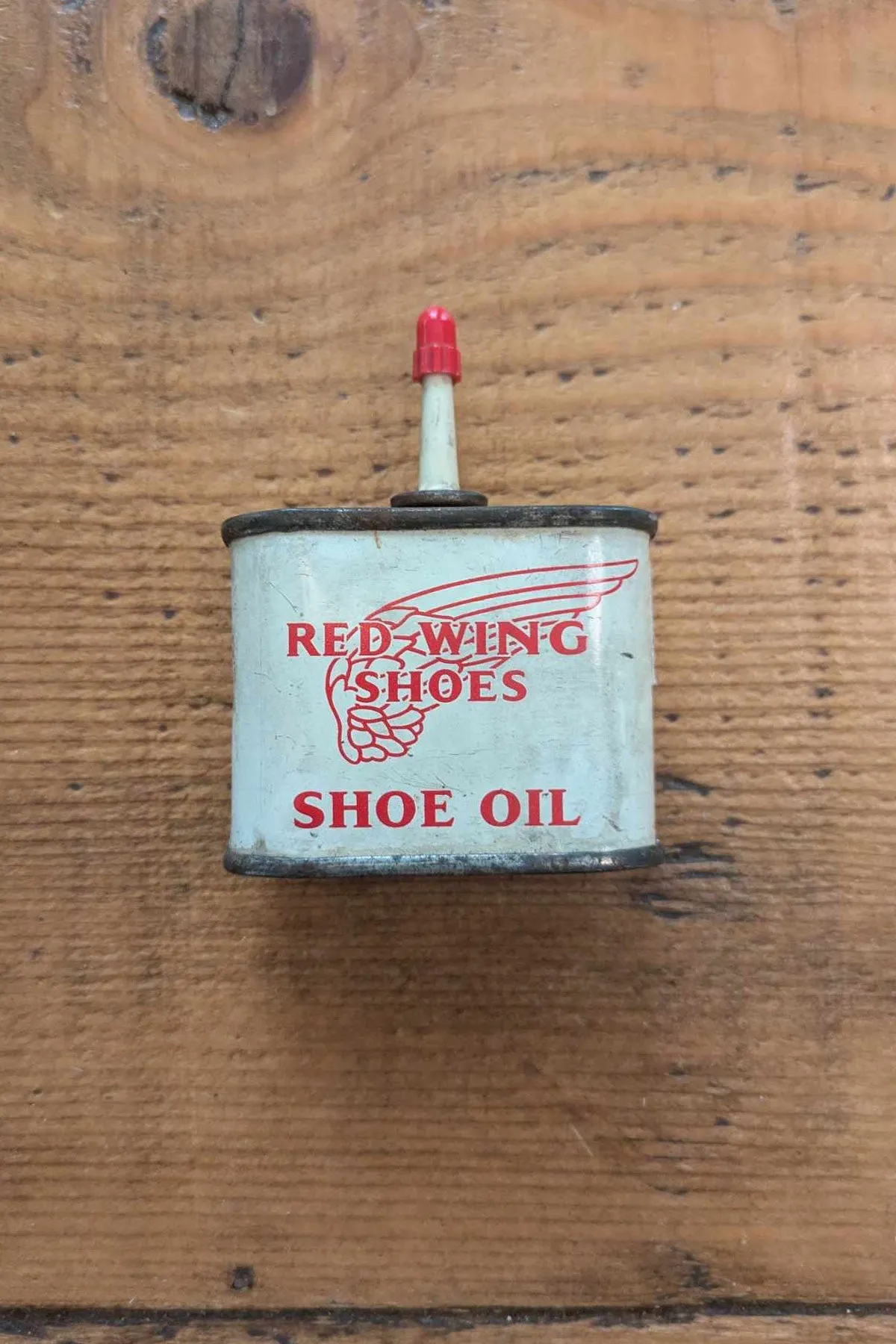 1950/60's  Red Wing Shoes Shoe Oil ( 1 ounce tin)