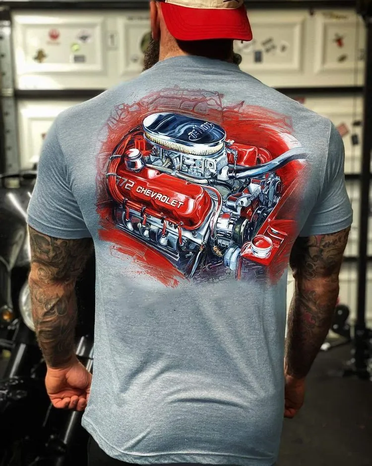 672 Chevrolet Printed T-Shirt