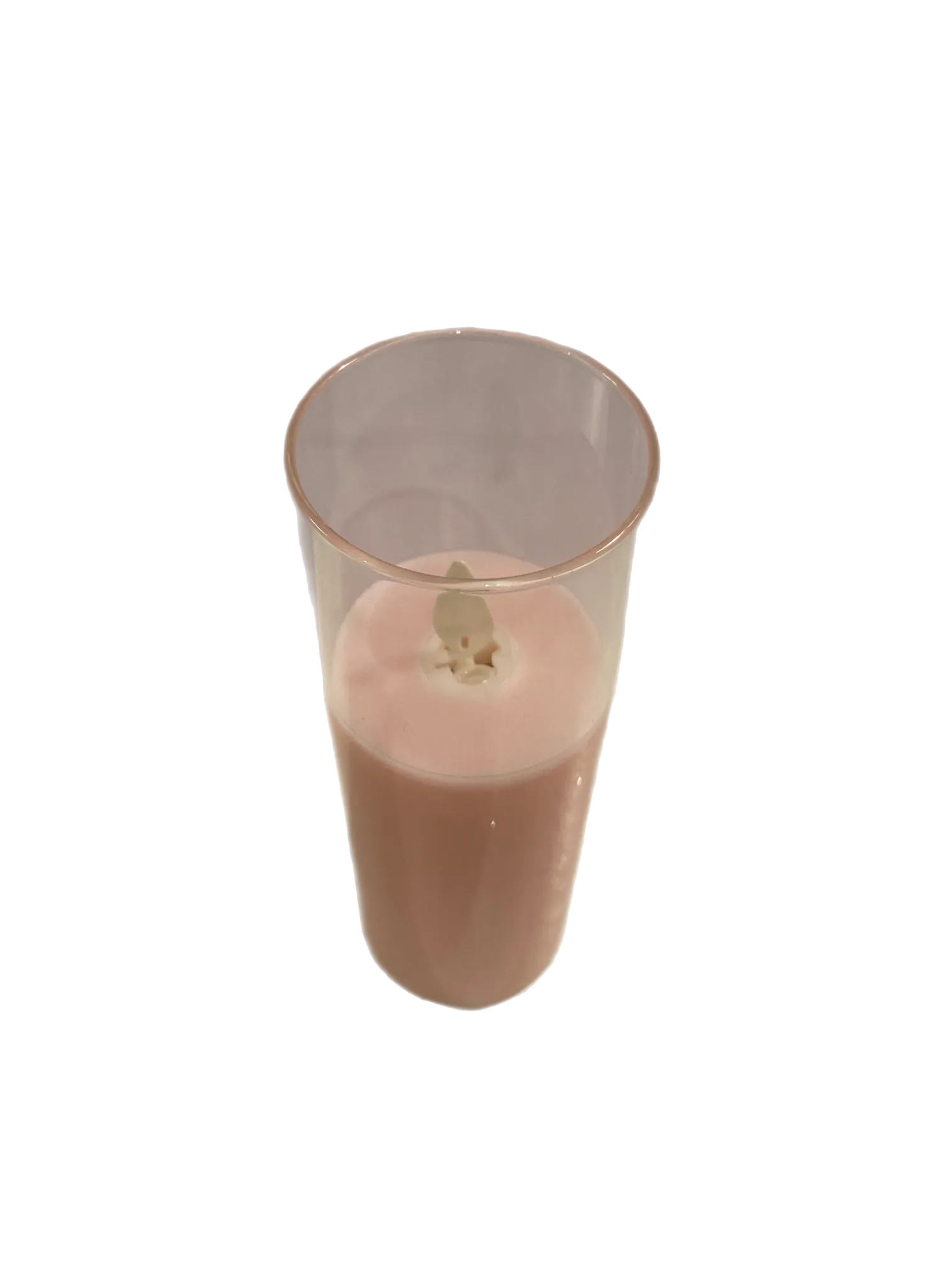 6" X 2" Pillar Flameless Candle: Pink