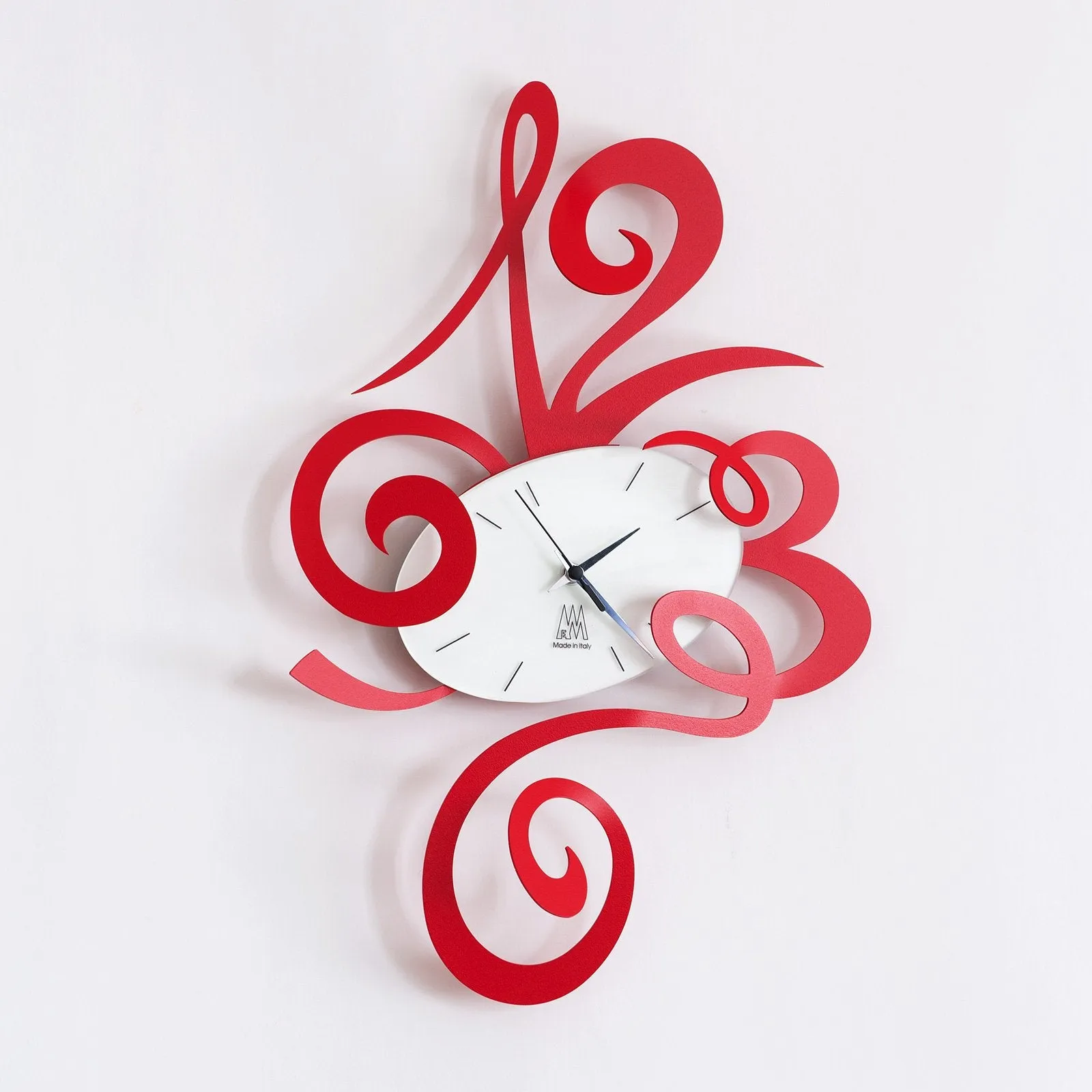 Arti & Mestieri Wall Clock Robin Red