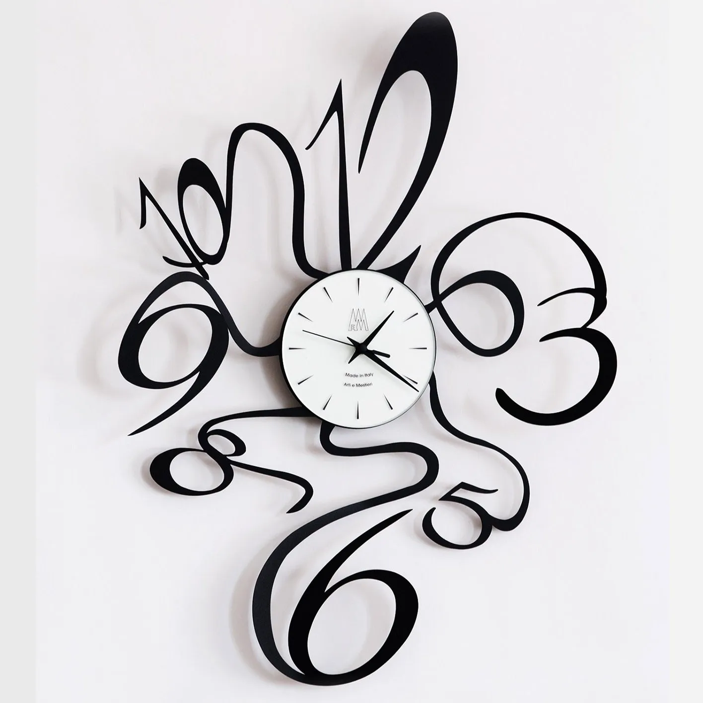 Arti & Mestieri Wall Clock Scooby Doo Black