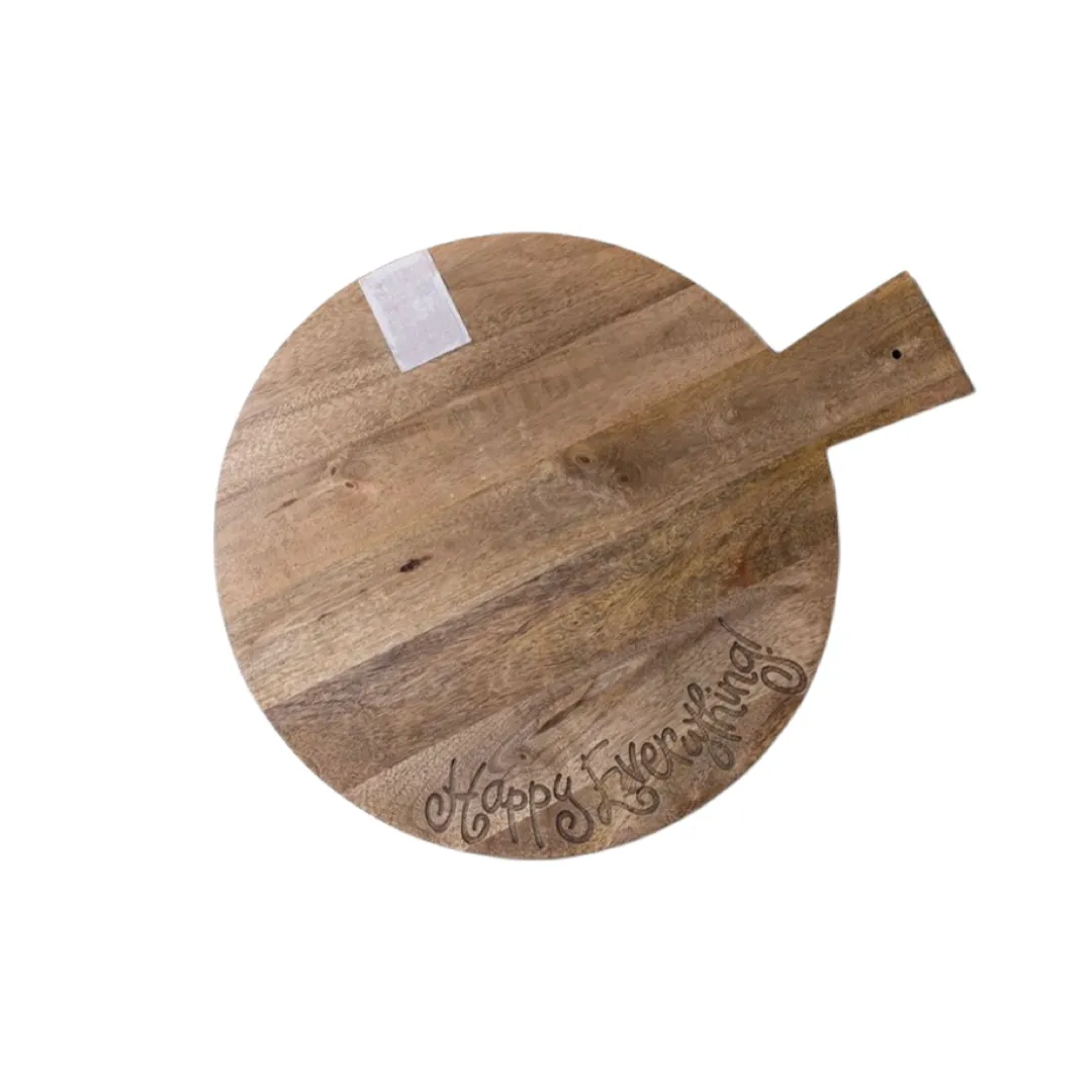 Big Wooden Serving Board by Happy Everything!