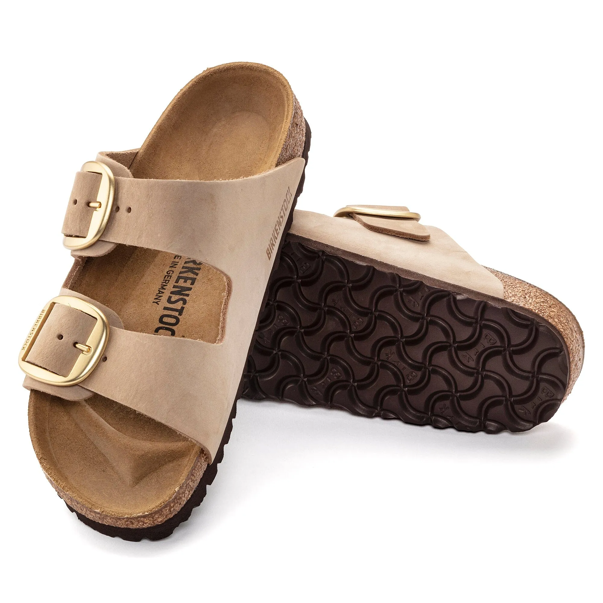 BIRKENSTOCK ARIZONA BIG BUCKLE NUBUCK LEATHER