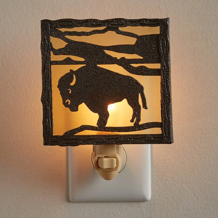 Bison Night Light