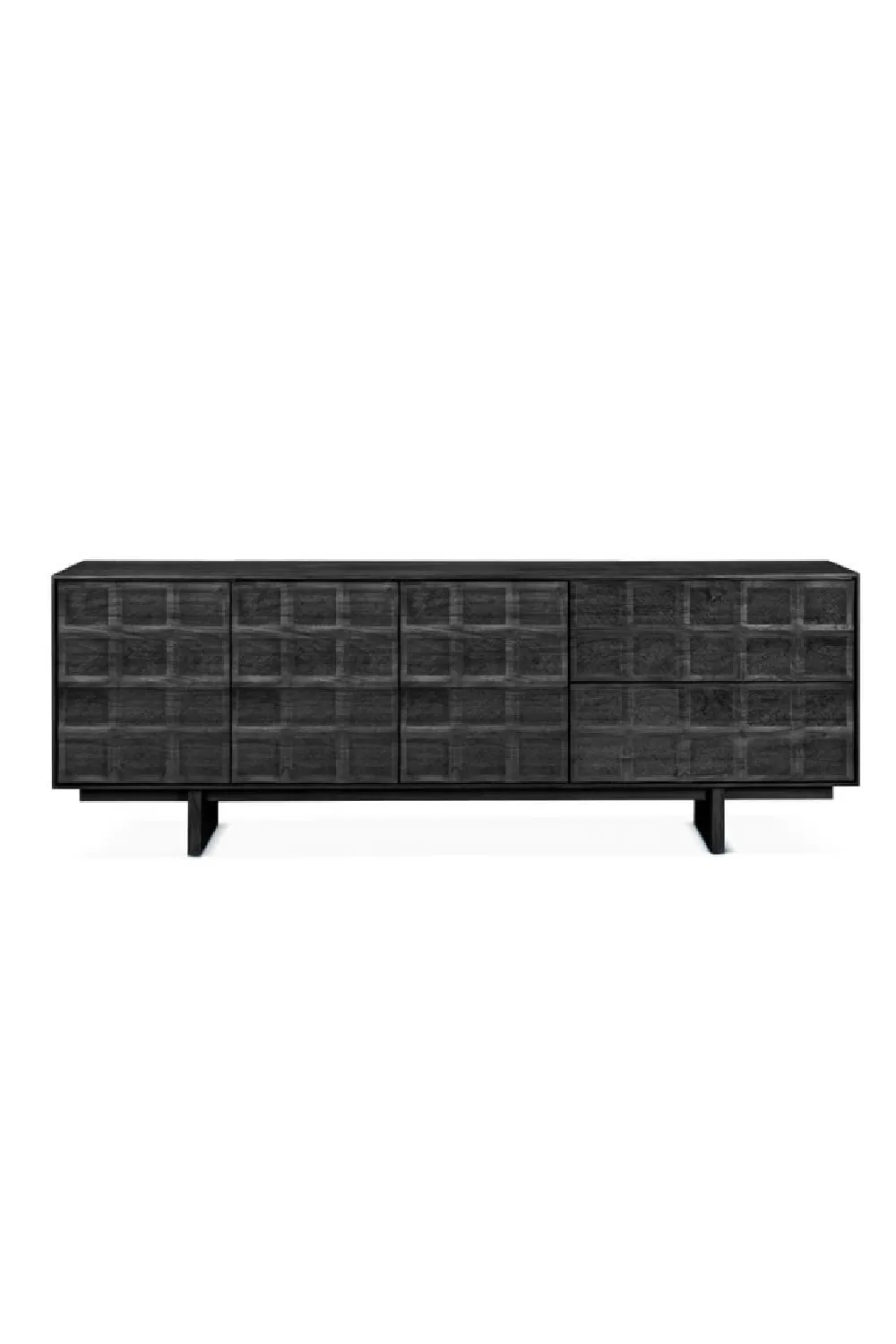 Black Sungkai Wood Sideboard | Dareels Rijal