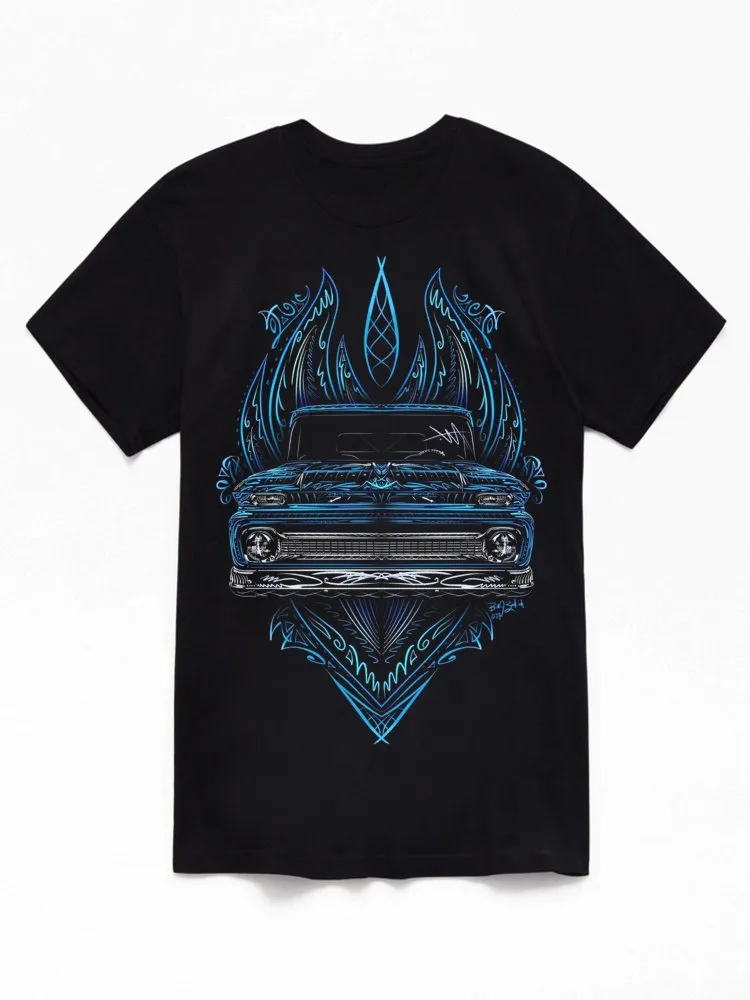 Blue Chariot Car T-Shirt