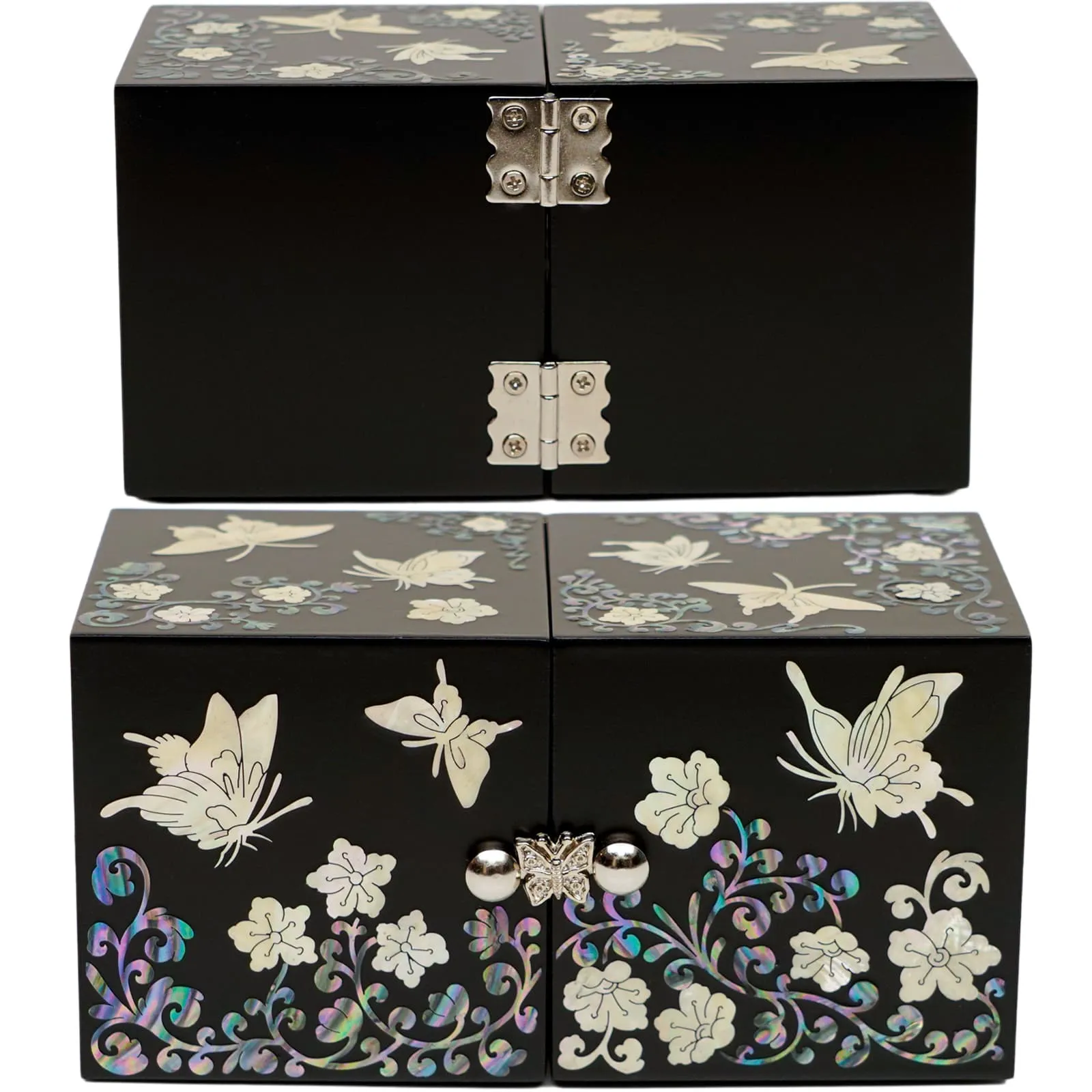 Butterfly Cube Jewelry Box