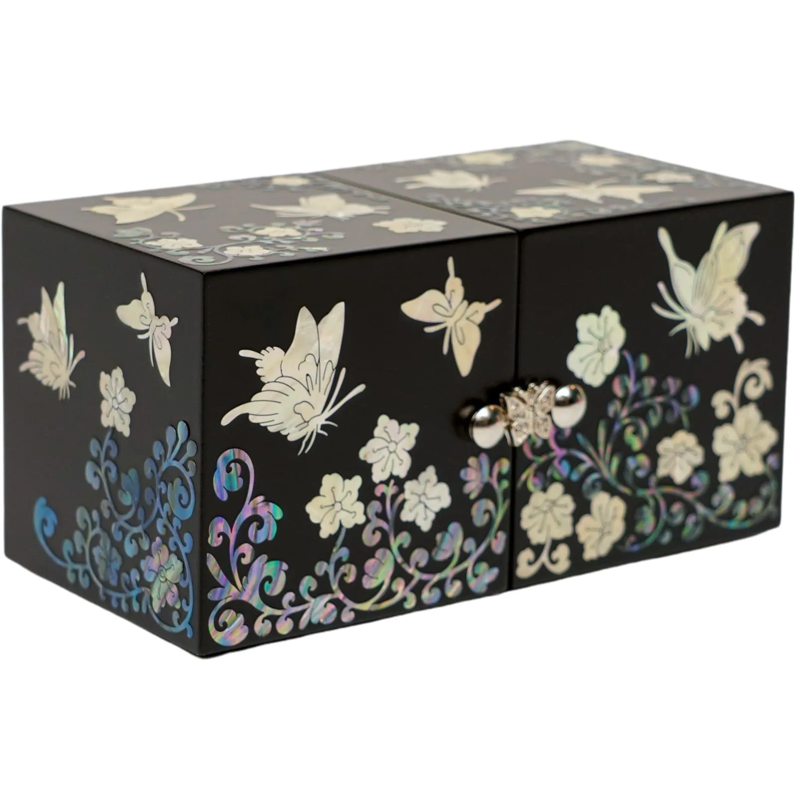 Butterfly Cube Jewelry Box