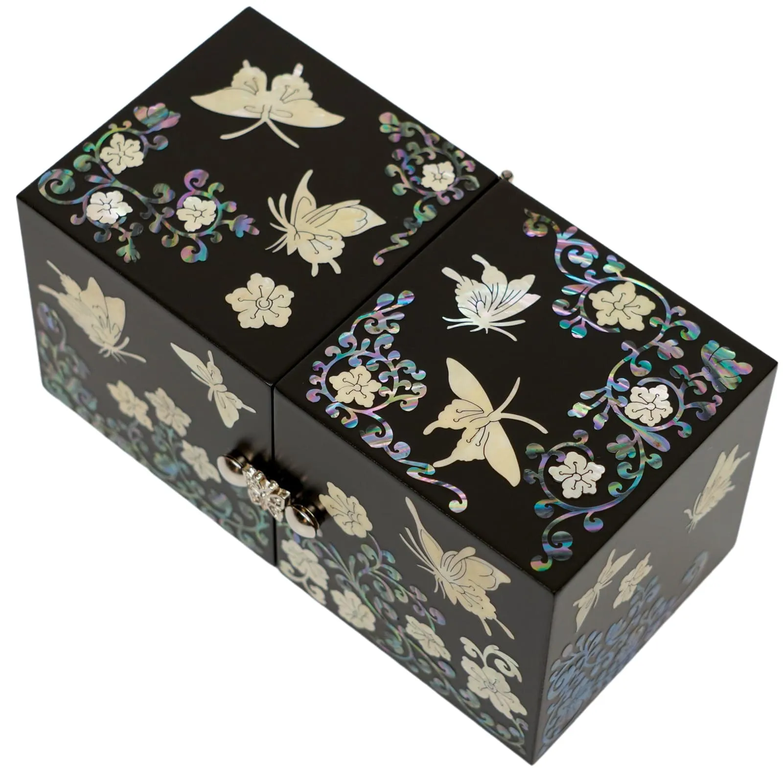 Butterfly Cube Jewelry Box