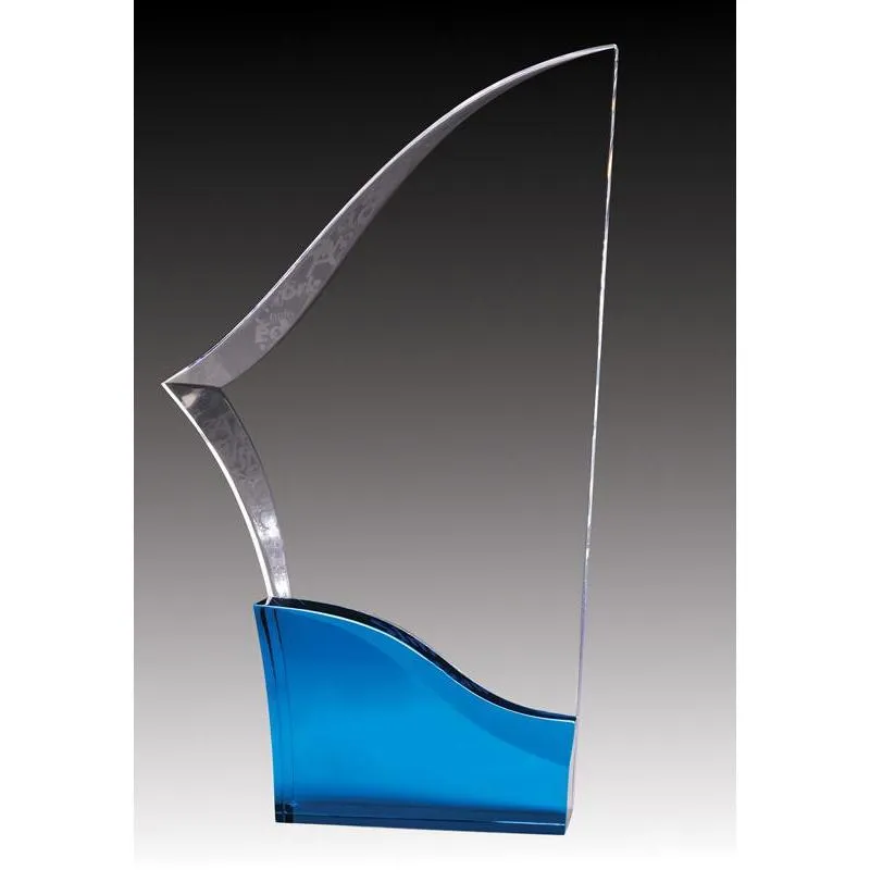 Clear Acrylic Sabre Base Award