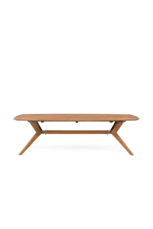 Curved Teak Coffee Table | dBodhi Kupu-Kupu