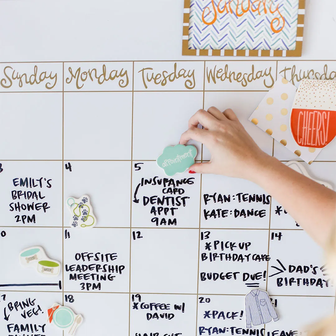 Dry Erase Big Calendar by Happy Everything!