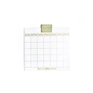 Dry Erase Big Calendar by Happy Everything!