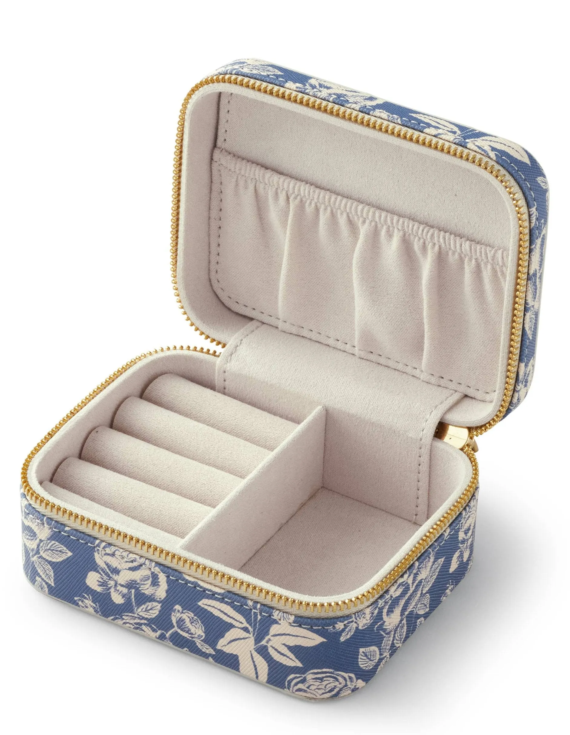 English Rose Travel Jewelry Case