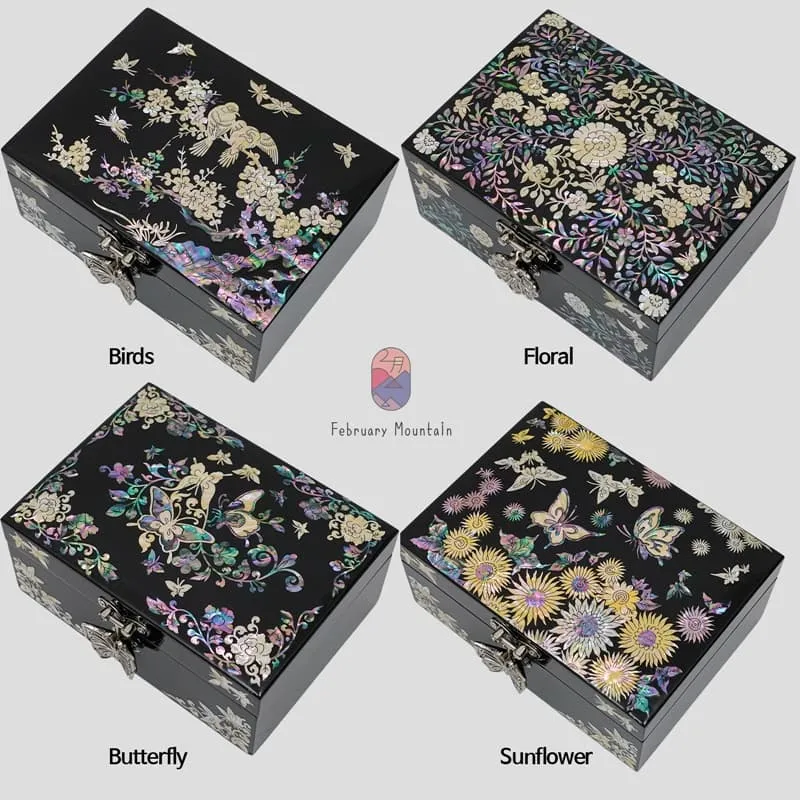 Floral Jewelry Box