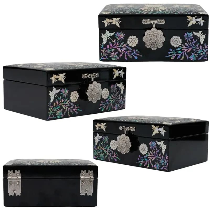 Floral Jewelry Box