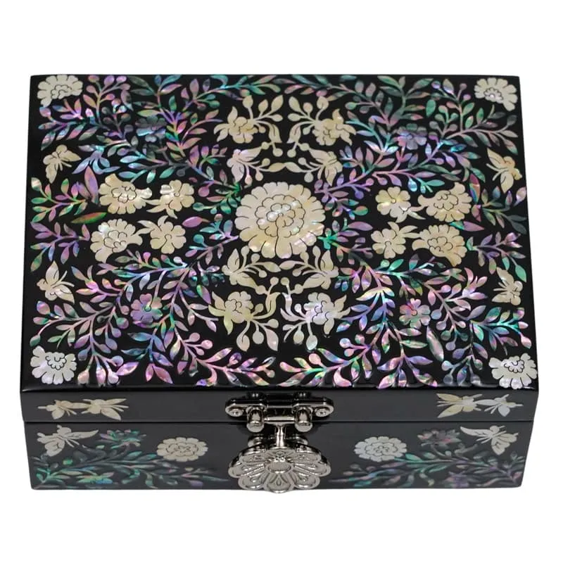 Floral Jewelry Box