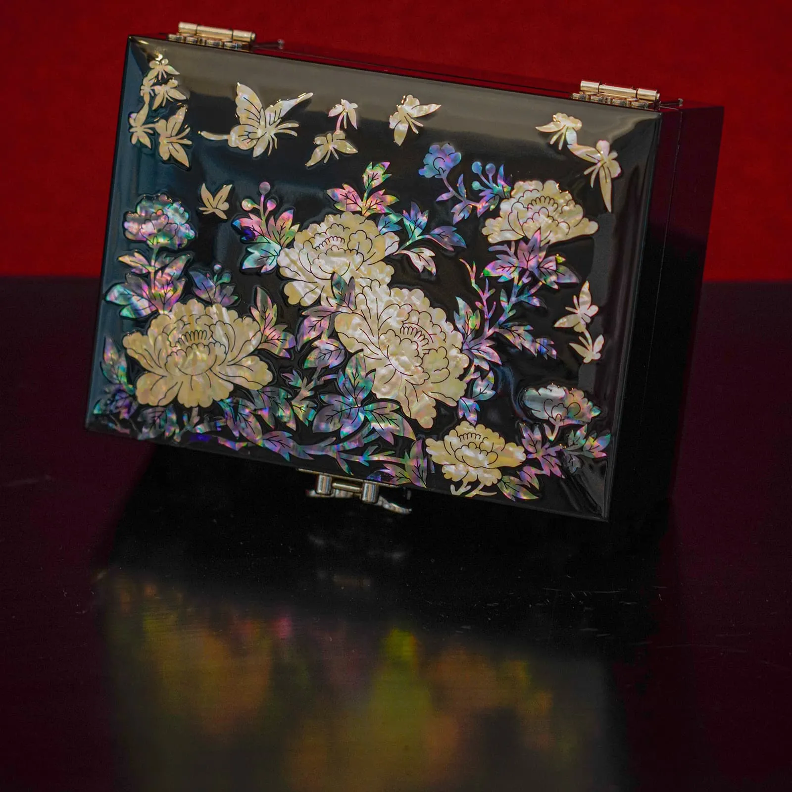 Flowers Jewelry Box