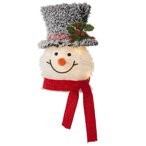 Frosty adorno de punta de pino on luz 48cm / 18.75" Frosty lighted tree topper