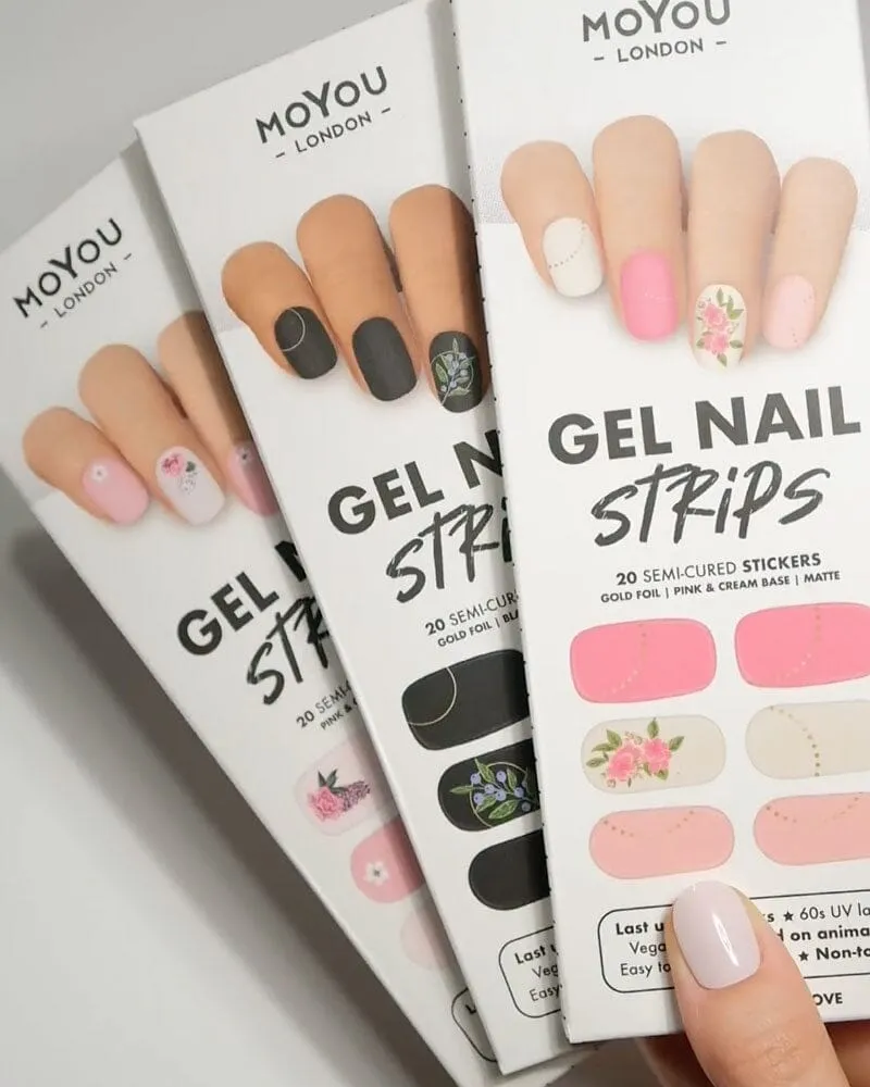 Gel Nail Strip ★ Can't Buy Me Love