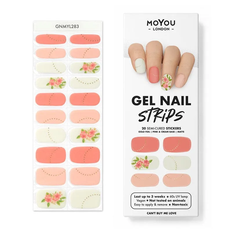 Gel Nail Strip ★ Can't Buy Me Love