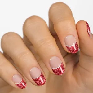 Gel Nail Strip ★ Champagne Tips