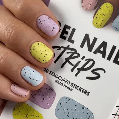 Gel Nail Strip ★ Easter Egg