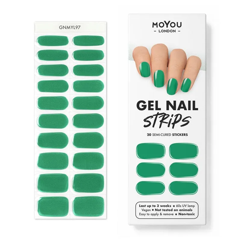 Gel Nail Strip ★ Emerald City