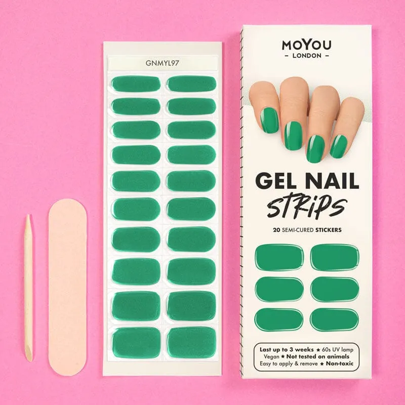 Gel Nail Strip ★ Emerald City