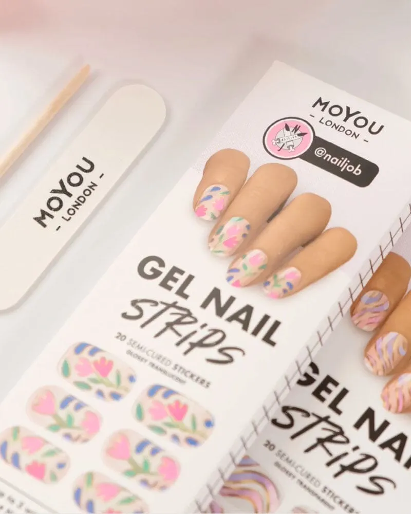 Gel Nail Strip ★ @nailjob 01