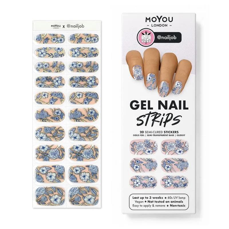 Gel Nail Strip ★ @nailjob 04