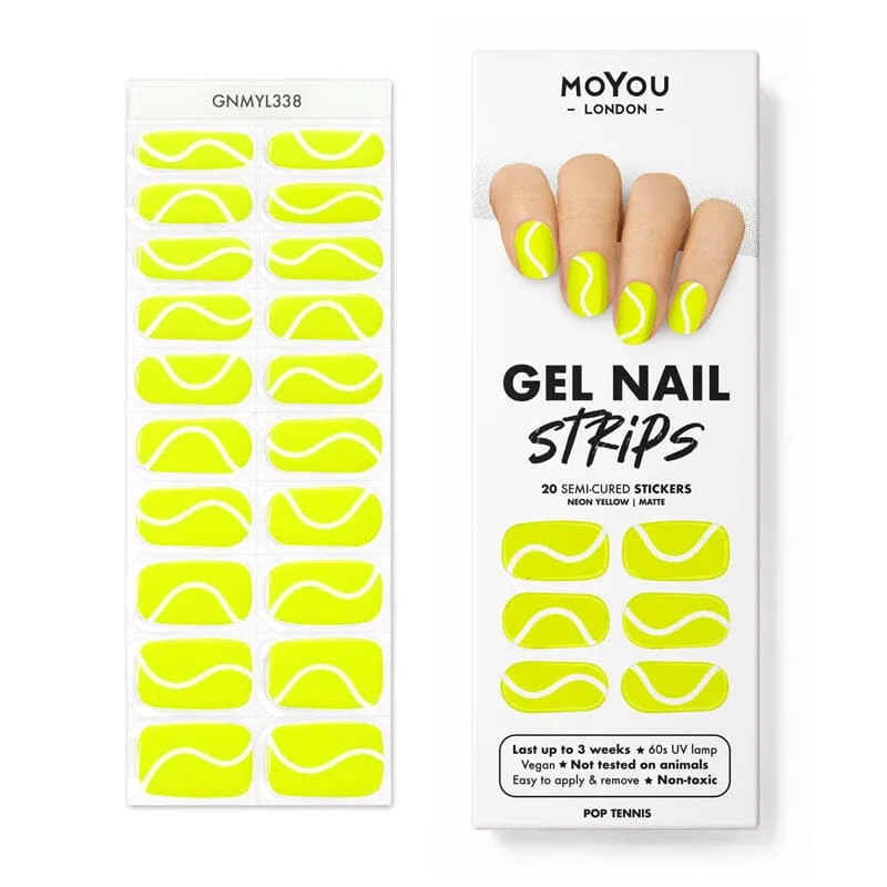 Gel Nail Strip ★ Pop Tennis