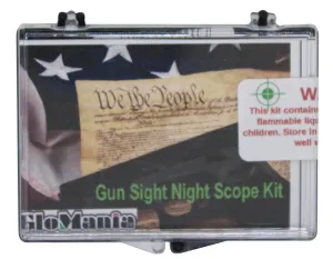 Gun Night Sight Glow in the Dark Basic Kit