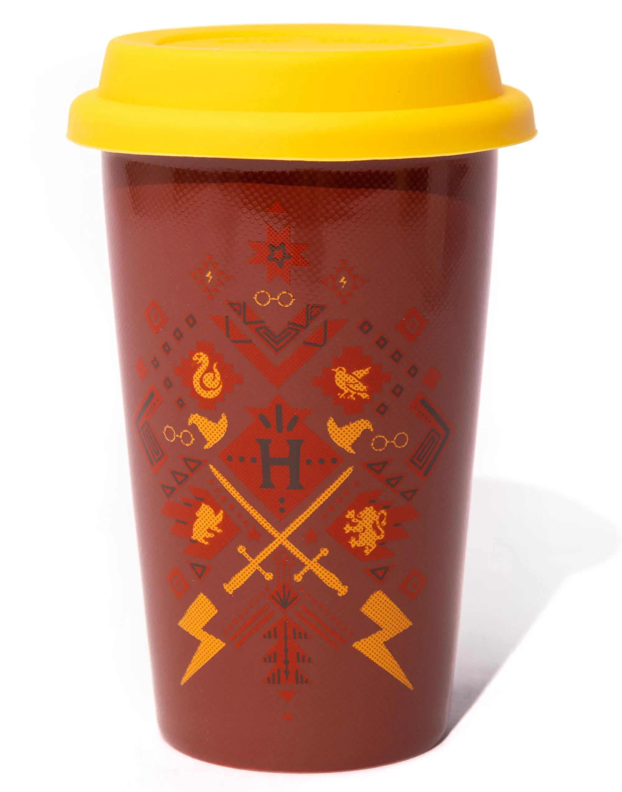 Harry Potter Hogwarts Aztec Jumper Ceramic Thermal Travel Mug