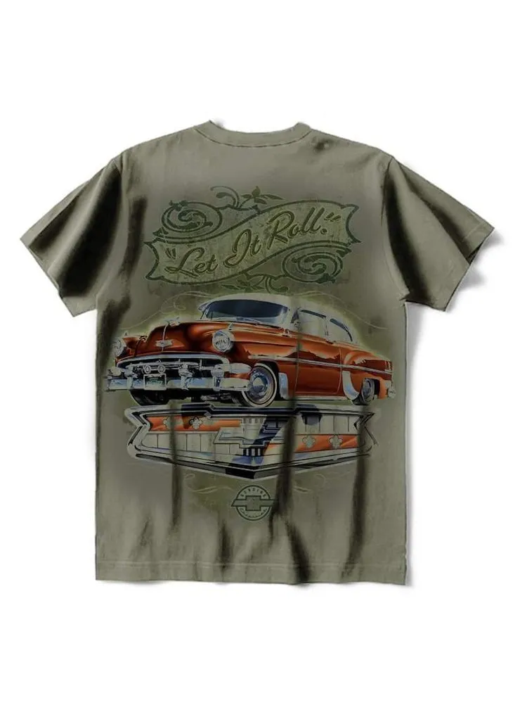 Let It Roll Muscle Car T-Shirt