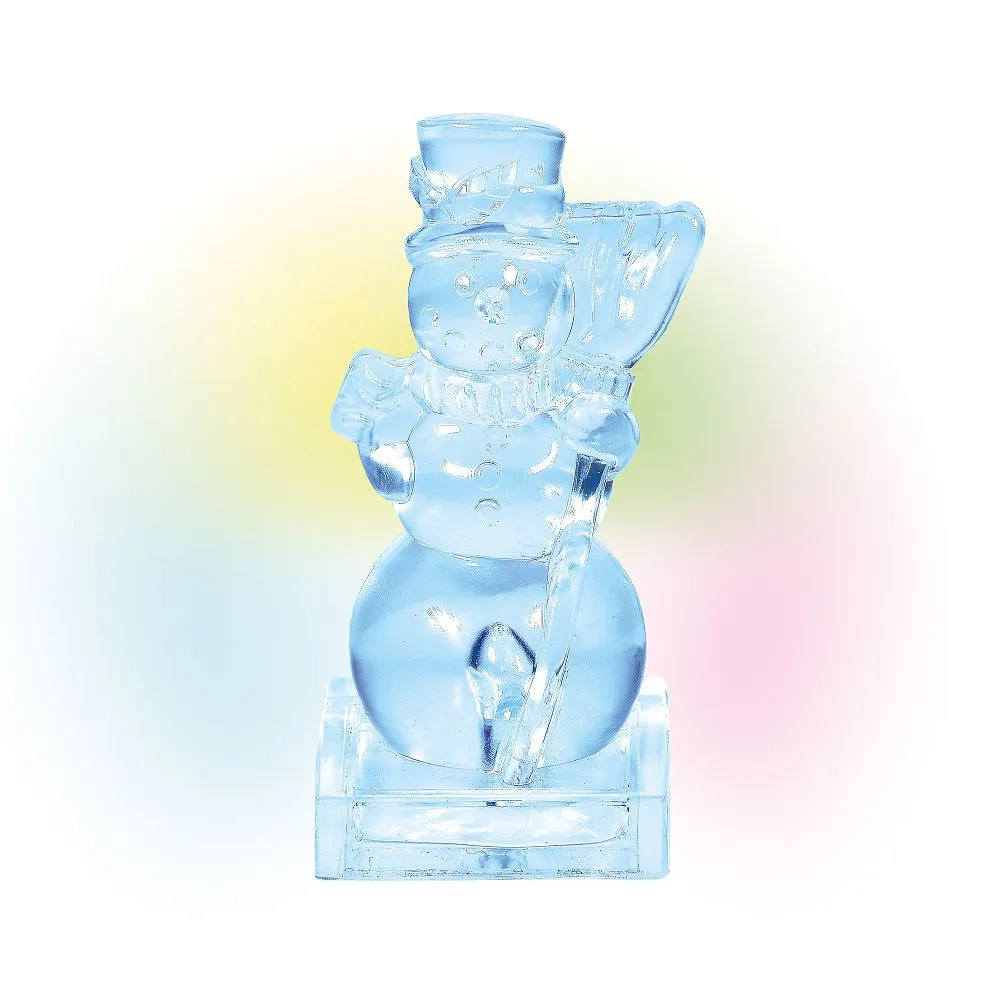 Lit Ice Castle Snowman Dept. 56 Village