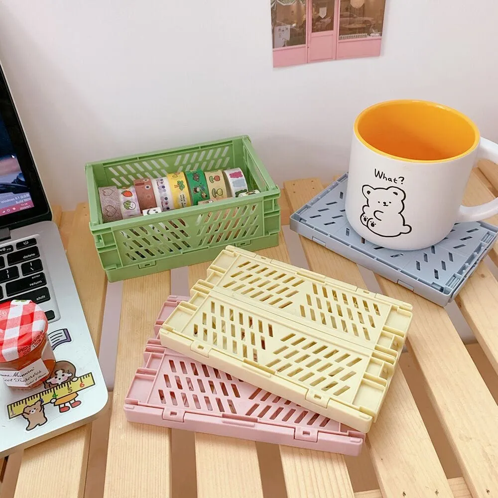 Mini Foldable Desktop Organizer