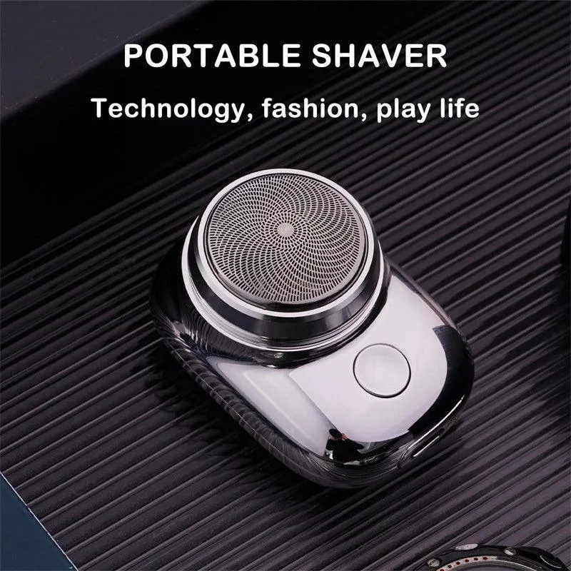 Mini Portable Face Cordless Shavers Rechargeable USB Electric Shaver Wet & Dry Painless Small Size Machine Shaving For Men