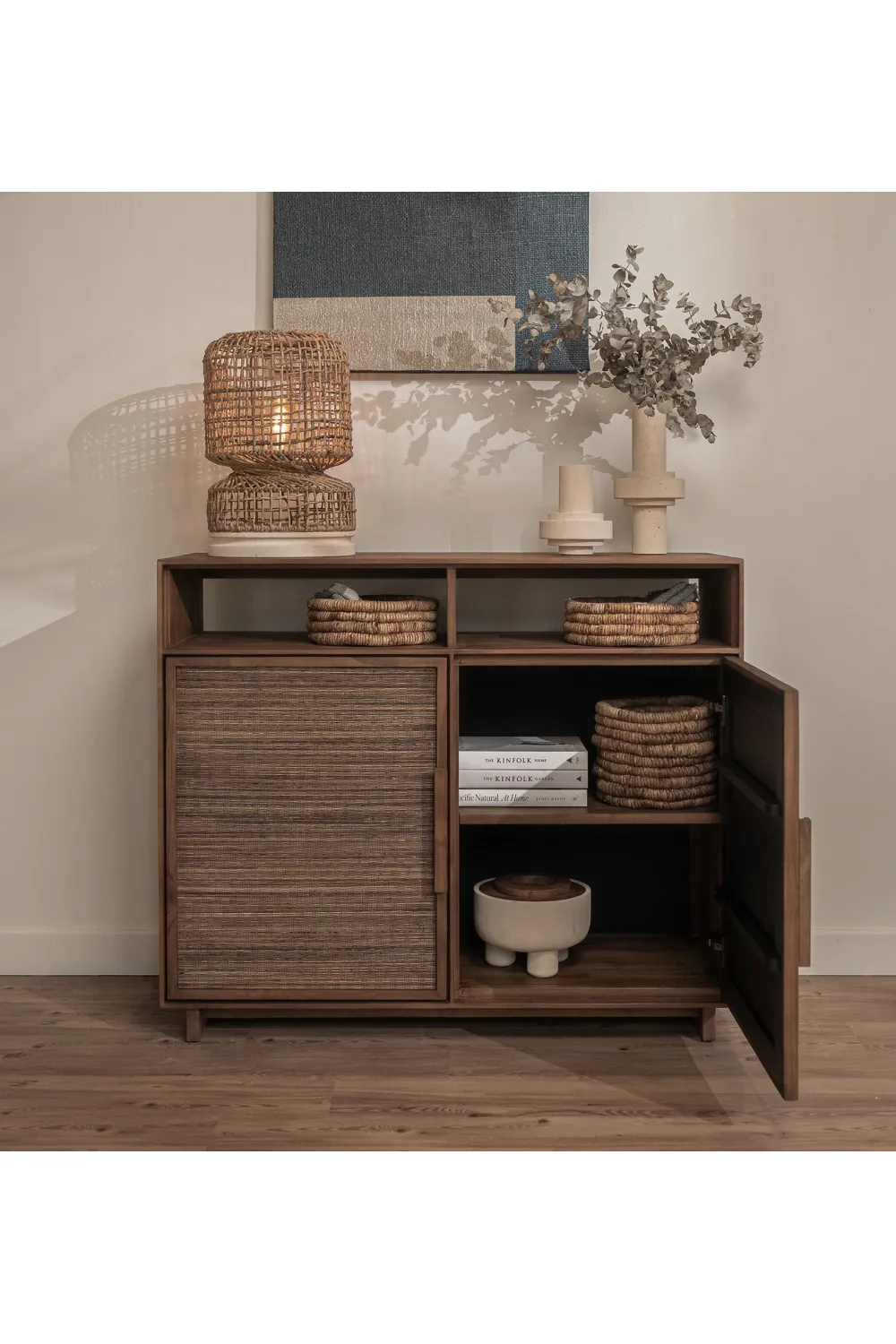 Modern Teak High Dresser | dBodhi Hopper