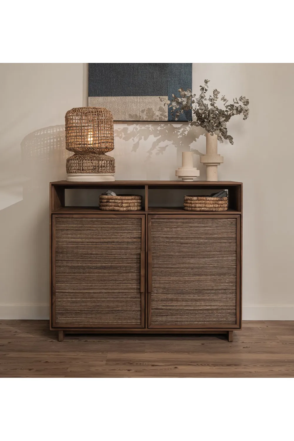 Modern Teak High Dresser | dBodhi Hopper