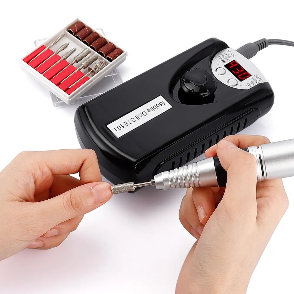 Nail Drill Machine Portable Rechargeable Nail Drill Bits VN152241