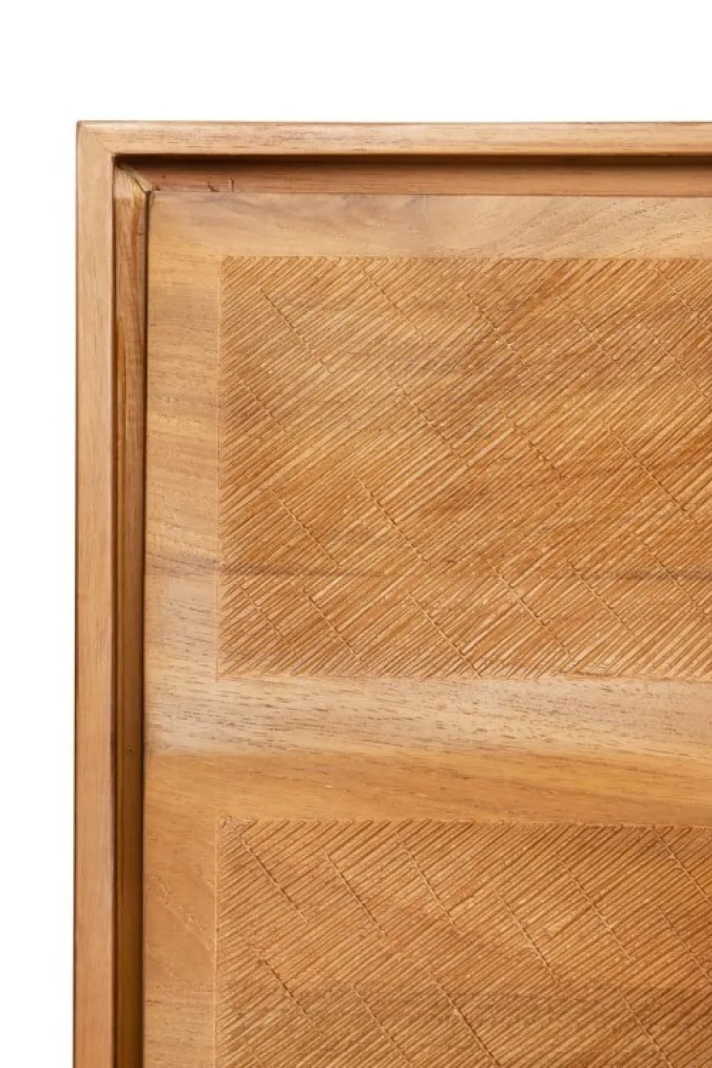 Natural Teak Wood Sideboard | Dareels Rijal