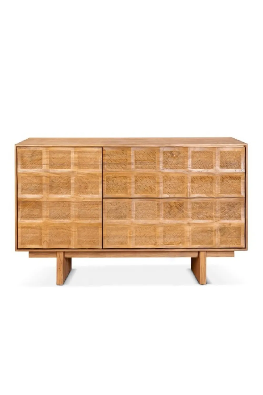 Natural Teak Wood Sideboard | Dareels Rijal