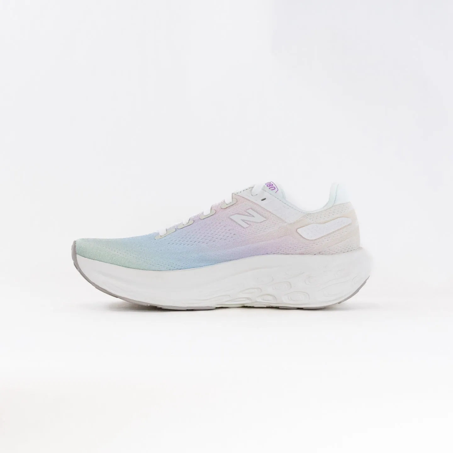 New Balance 1080V13 (Women's) - Sea Salt/Purple Fade/Quarry Blue