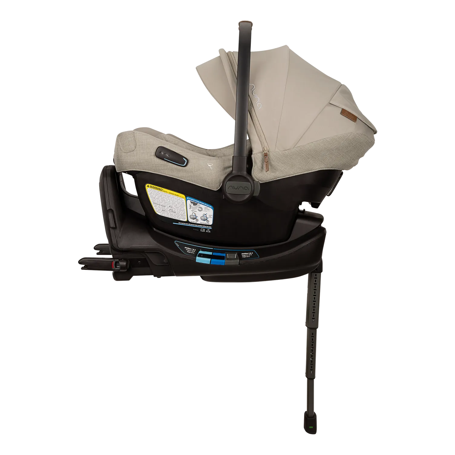 Nuna - Pipa Aire RX Infant Car Seat   Pipa RELX Base - Hazelwood