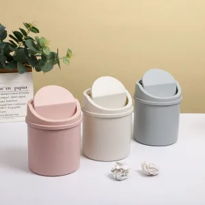 Pastel Desktop Mini Trash Can