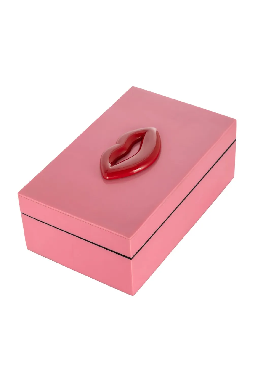 Pink Decorative Jewelry Box | OROA Charis