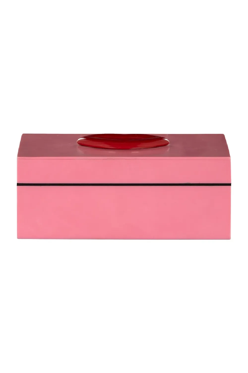 Pink Decorative Jewelry Box | OROA Charis