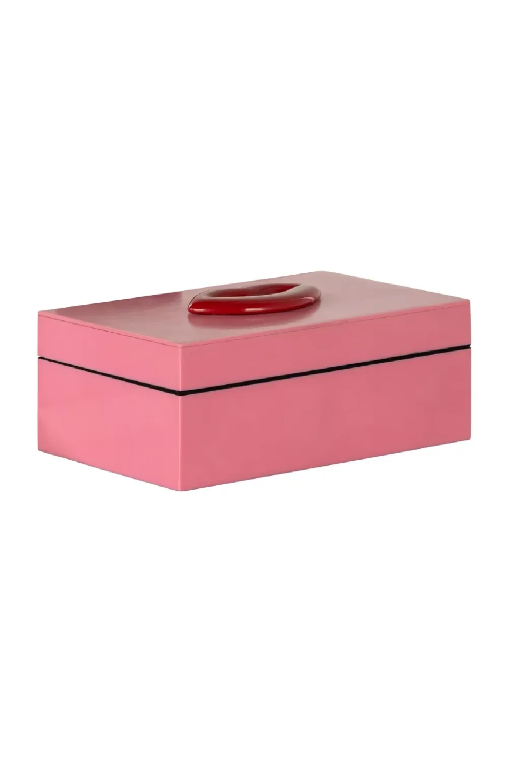 Pink Decorative Jewelry Box | OROA Charis