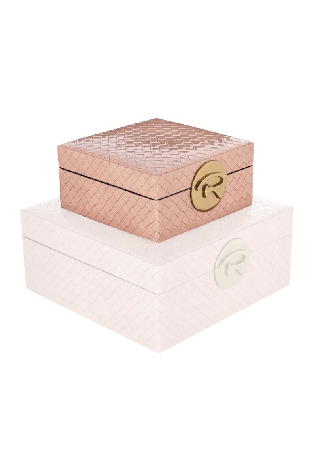 Pink Modern Jewelry Box | OROA Rosaly